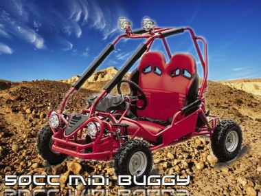 Kinderbuggy GoKart für Kinder mit 49cc Motor 4 Takt-Motor Kinderbuggy GoKart für Kinder mit 49cc Motor 4 Takt-Motor