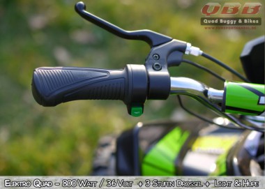 800 Watt Elektro Kinderquad elektrisch Eco Python Deluxe - drosselbar 800 Watt Elektro Kinderquad elektrisch Eco Python Deluxe - drosselbar