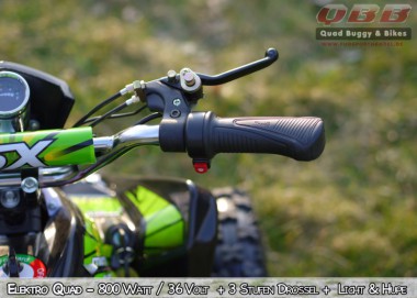 800 Watt Elektro Kinderquad elektrisch Eco Python Deluxe - drosselbar 800 Watt Elektro Kinderquad elektrisch Eco Python Deluxe - drosselbar