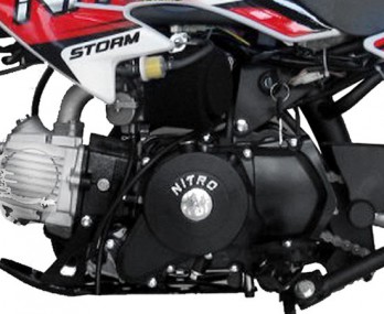 Dirtbike Storm für Kinder 90cc Automatik+E-Starter 10/10"Reifen Dirtbike Storm für Kinder 90cc Automatik+E-Starter 10/10"Reifen