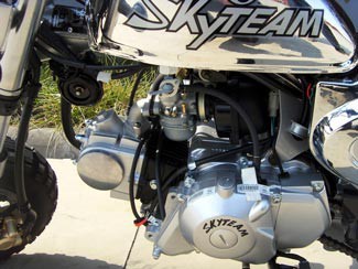 Skyteam ST50-8 50ccm - Chrome Edition Skyteam ST50-8 50ccm - Chrome Edition