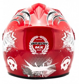 Kinder Motorrad Helm - Cross für Kinder Quad Dirtbike - ROT Kinder Motorrad Helm - Cross für Kinder Quad Dirtbike - ROT
