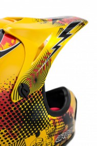 Kinder Motorrad Helm - Cross für Kinder Quad Dirtbike - GELB Kinder Motorrad Helm - Cross für Kinder Quad Dirtbike - GELB