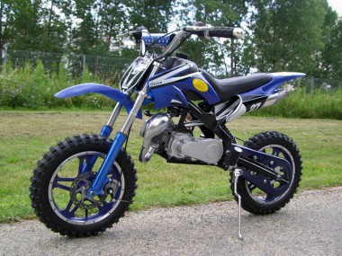 49cc Dirtbike  im Orion Style  mit 10  großen Reifen 