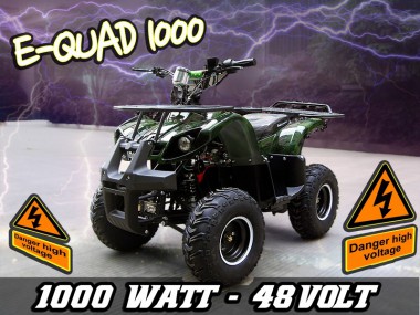 Kinderquad Atv elektrisch mit 1000 Watt-Motor E-Quad 1000 Kinderquad Atv elektrisch mit 1000 Watt-Motor E-Quad 1000