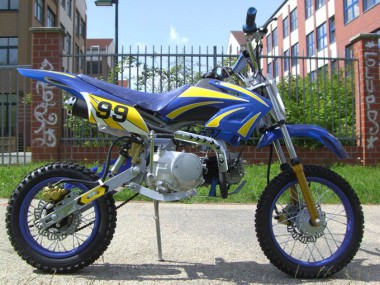 Dirtbike Cross Bike 125 ccm 17/14 Reifen Dirtbike Cross Bike 125 ccm 17/14 Reifen