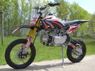 Dirtbike Cross Bike 125 ccm 17/14 Reifen Dirtbike Cross Bike 125 ccm 17/14 Reifen