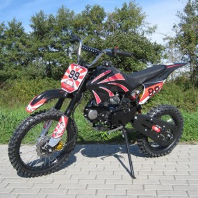 Dirt bike 125ccm Cross Bike mit 17/14 Bereifung - 4Takt