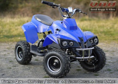 Elektro Kinderquad Atv 800 Watt 36 Volt inkl. 3 Stufendrossel Elektro Kinderquad Atv 800 Watt 36 Volt inkl. 3 Stufendrossel