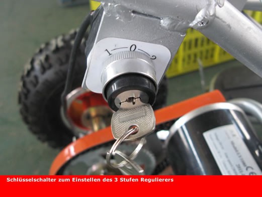 Elektro Kinderquad Drossel Drossel für Elektro Kinderquad
