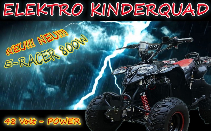 Kinderquad Elektro 48V Kinderquad elektrisch 800 Watt