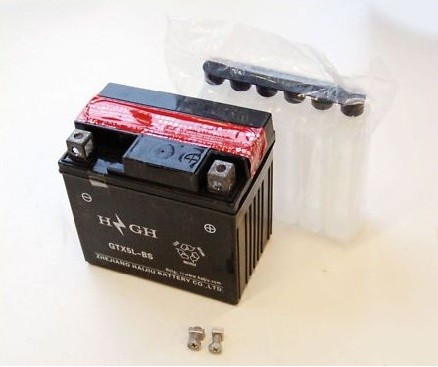 Batterie 12V 5AH f&uuml;r 110ccm - 125ccm Quads