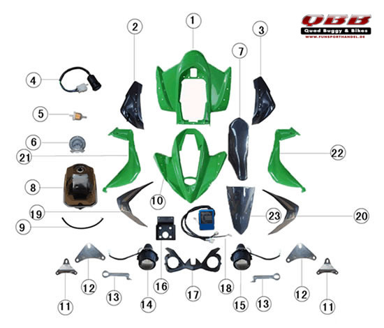 Schaltplan Jinling Jla 21b - Wiring Diagram