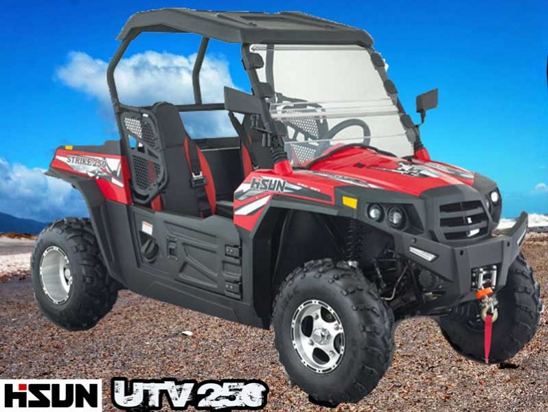 UTV 250ccm Striker von Hisun NEU mit Windschutzscheibe