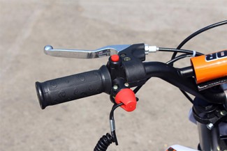 Cross Bike - Mini Motorrad für Kinder mit Notausleine am Lenker